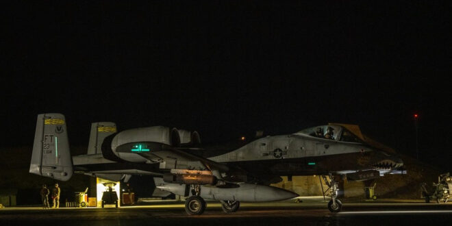 S. Air Force A-10C Thunderbolt II “Warthog” Close-Air Support Attack Aircraft