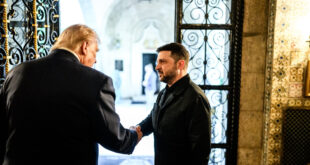 President Trump meets with Ukrainian President Zelenskyy at Mar-a-Lago.