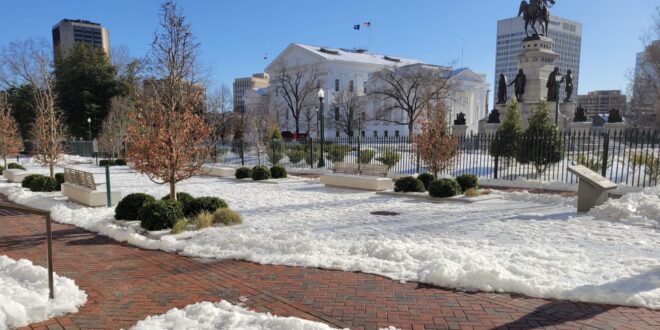 The Virginia state Capitol in Richmond