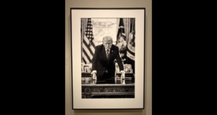 President Trump at the National Portrait Gallery