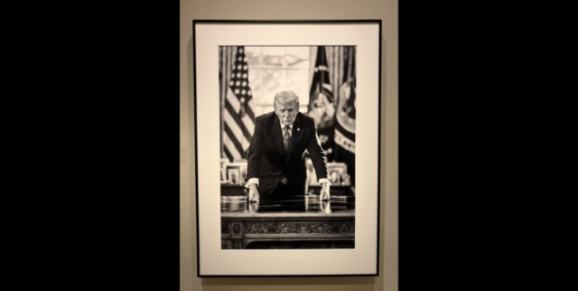 - Poli Alert President Trump at the National Portrait Gallery