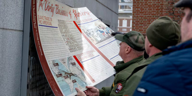 Slavery exhibits at President's House in Philadelphia removed after Trump administration directive