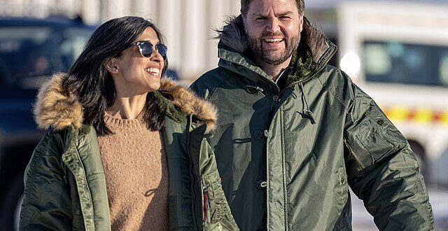 Vice President JD Vance and Usha Vance