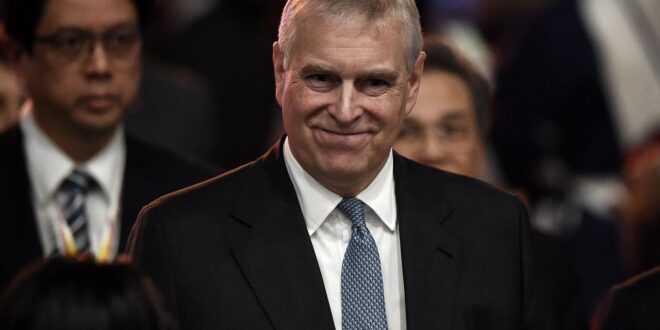 Former Prince Andrew