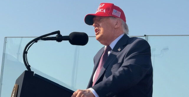 President Trump in Texas