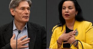 Former Rep. Tom Malinowski and progressive activist Analilia Mejia