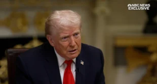President Trump NBC News interview