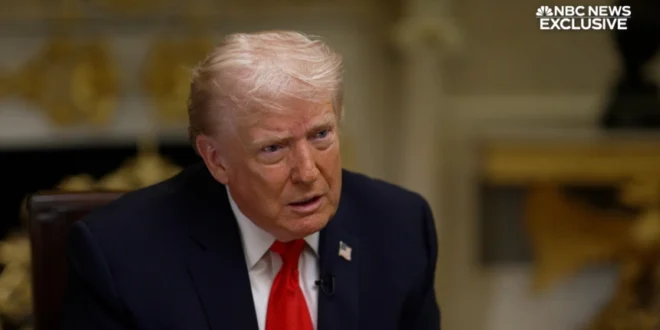 President Trump NBC News interview