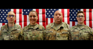 Capt. Cody A. Khork, Sgt. 1st Class Noah L. Tietjens, Sgt. 1st Class Nicole M. Amor, Spc. Declan J. Coady