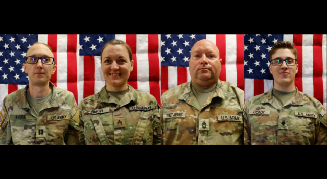 4 soldiers killed in Iran - Poli Alert Capt. Cody A. Khork, Sgt. 1st Class Noah L. Tietjens, Sgt. 1st Class Nicole M. Amor, Spc. Declan J. Coady