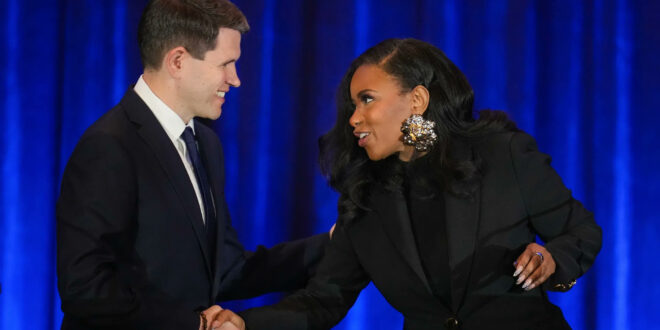 Jasmine Crockett and James Talarico