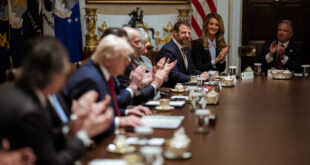 President Trump host a Cabinet meeting