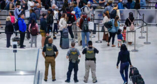 ICE agents at the airport