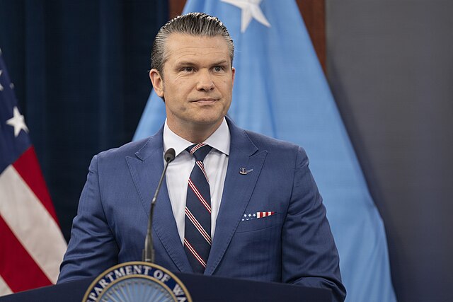 Hegseth - Poli Alert Defense Secretary Pete Hegseth