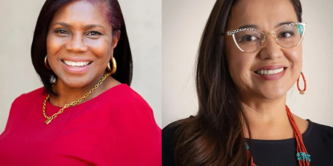 Angelia Pressley and Clara Pratte