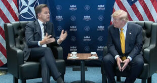 President Trump and NATO Secretary General Mark Rutte