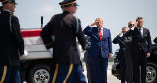 President Trump attends dignified transfer of U.S. service members