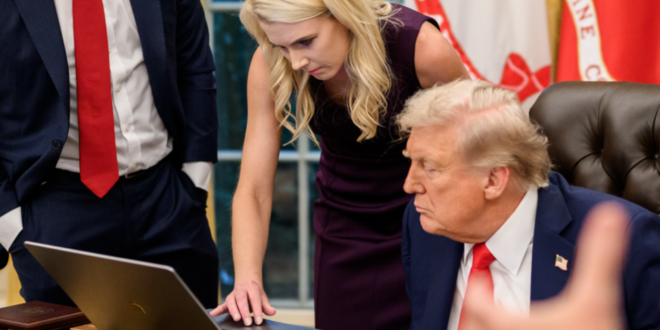 Donald Trump and Natalie Harp