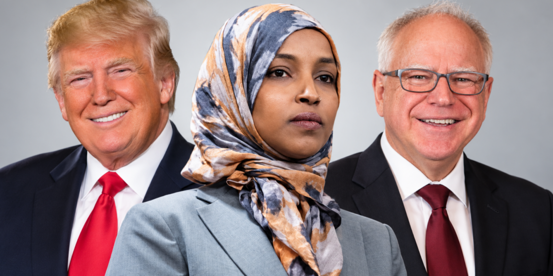 Donald Trump, Ilhan Omar and Tim Walz - Poli Alert Minnesota fraud accusations from Trump against Tim Walz and Ilhan Omar