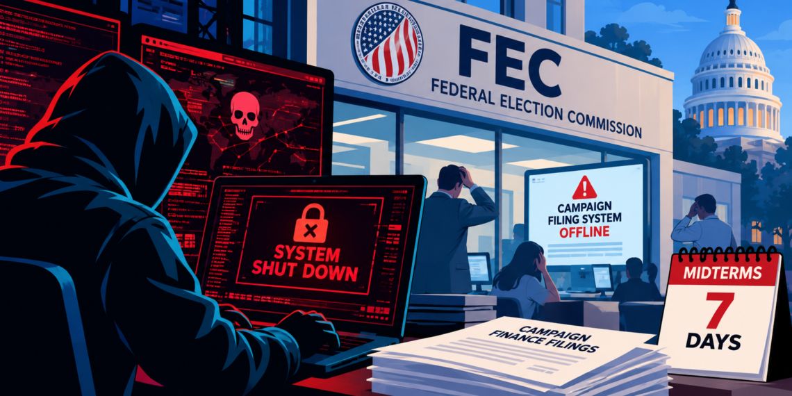 Federal Election Commission filing system shut down after a hacking attempt