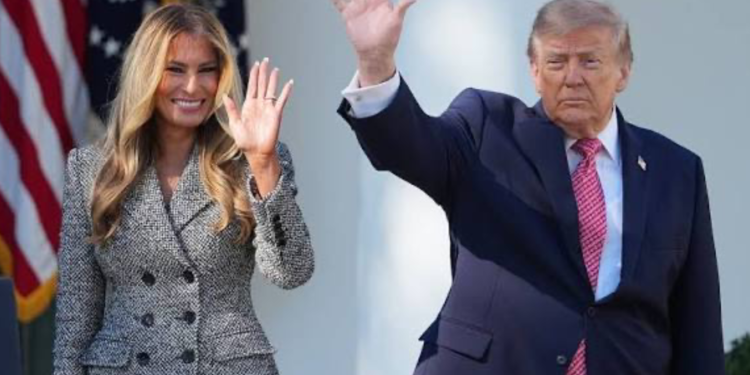 Melania Trump - Poli Alert Trump and Melania Trump sign women's health division order in the Rose Garden