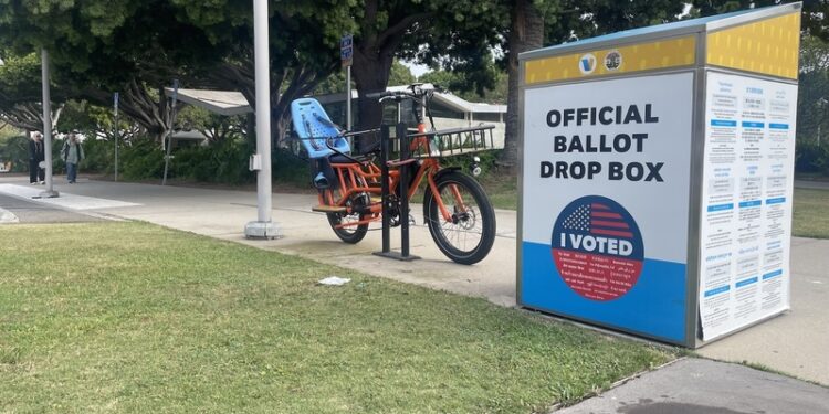 ballot drop box
