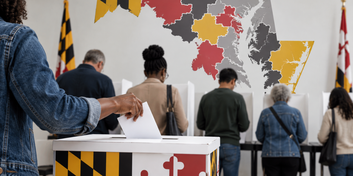 restricting-maryland - Poli Alert Maryland Voters Decide Whether To Let Lawmakers Redraw Congressional Maps Under Question 3