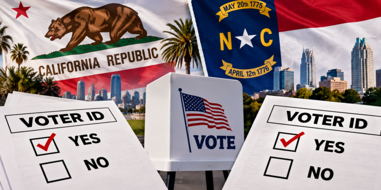 Voter ID Is On The Ballot In California And North Carolina, And The Two Measures Work Very Differently